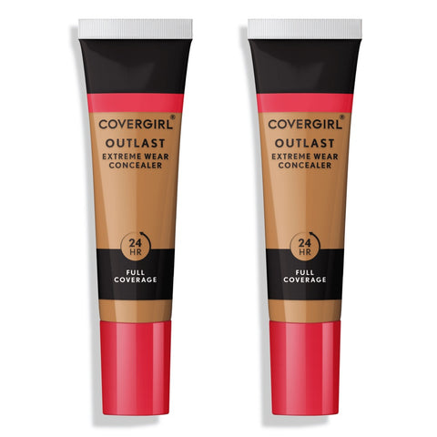 Pack of 2 CoverGirl Outlast Extreme Wear Concealer, Natural Tan 862