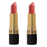 Pack of 2 Revlon Super Lustrous Lipstick, Coralberry 674 (Creme)