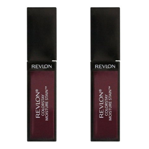Pack of 2 Revlon ColorStay Moisture Lip Stain, Parisian Passion 005