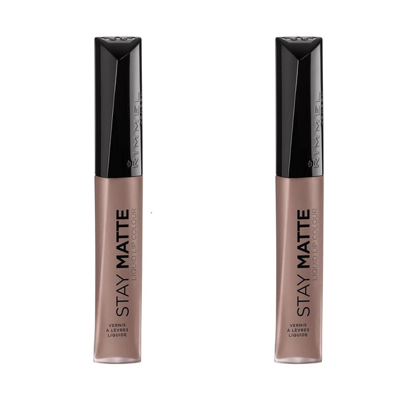Pack of 2 Rimmel Stay Matte Liquid Lip Colour, Lethal Kiss 230