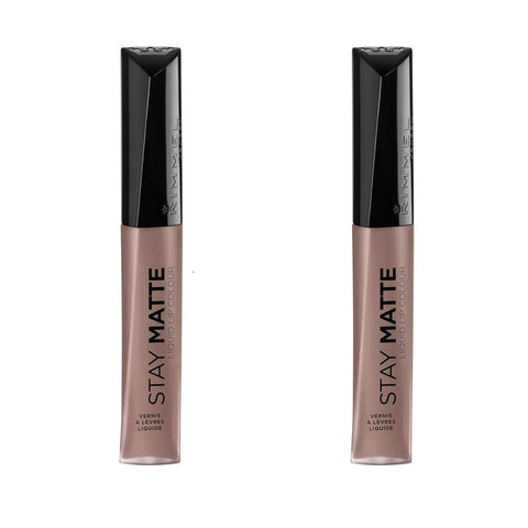 Pack of 2 Rimmel Stay Matte Liquid Lip Colour, Lethal Kiss 230