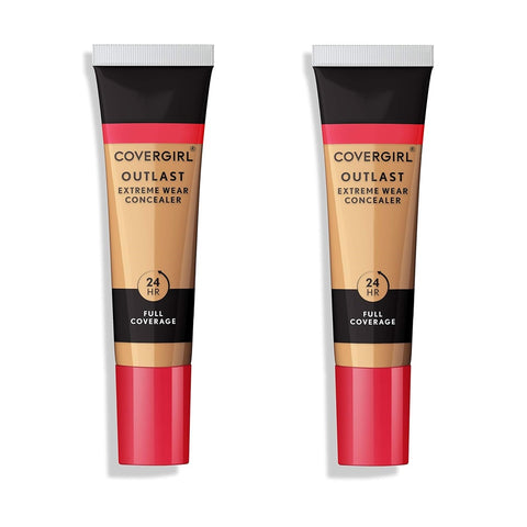 Pack of 2 CoverGirl Outlast Extreme Wear Concealer, Caramel Beige 856