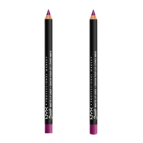 Pack of 2 NYX Professional Makeup Suede Matte Lip Liner, Aria SMLL32