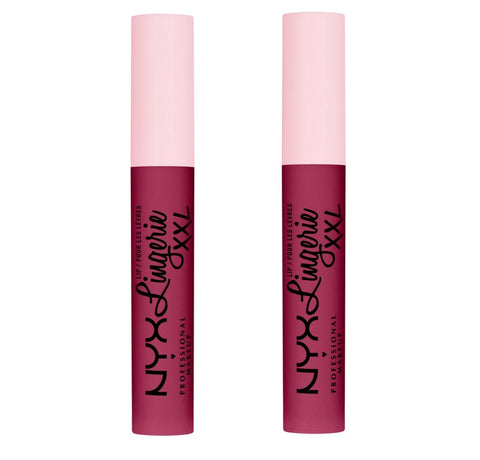 Pack of 2 NYX Lip Lingerie XXL Matte Liquid Lipstick, XXTended LXXL17