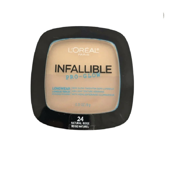 L'Oreal Paris Infallible Pro Glow Lasting Glow Powder, Natural Beige 24