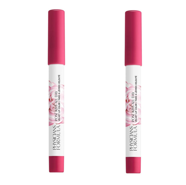 Pack of 2 Physicians Formula Rose Kiss All Day Velvet Lip Color – Call Me, Baby 1711512