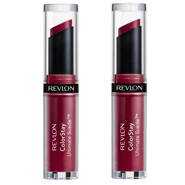 Pack of 2 Revlon Colorstay Ultimate Suede Lipstick, Ingenue 002