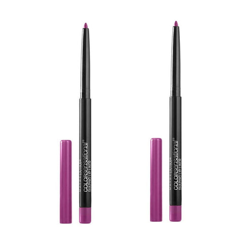 Pack of 2  Maybelline New York Color Sensational Shaping Lip Liner, Wild Violets 155