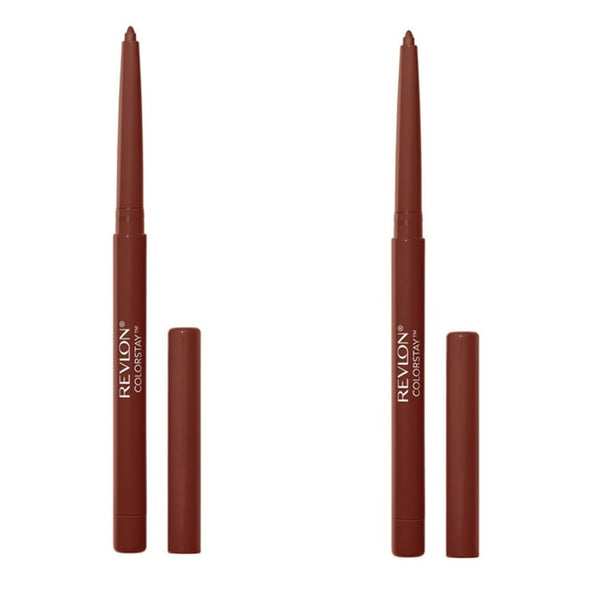 Pack of 2 Revlon Colorstay Longwear Lip Liner, Chocolate 645