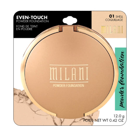Milani Even-Touch Powder Foundation, Shell 01