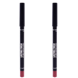 Pack of 2 Rimmel Lasting Finish Lip Liner, Indian Pink 125