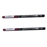 Pack of 2 Rimmel Lasting Finish Exaggerate Automatic Lip Liner, Mauve Spell 105