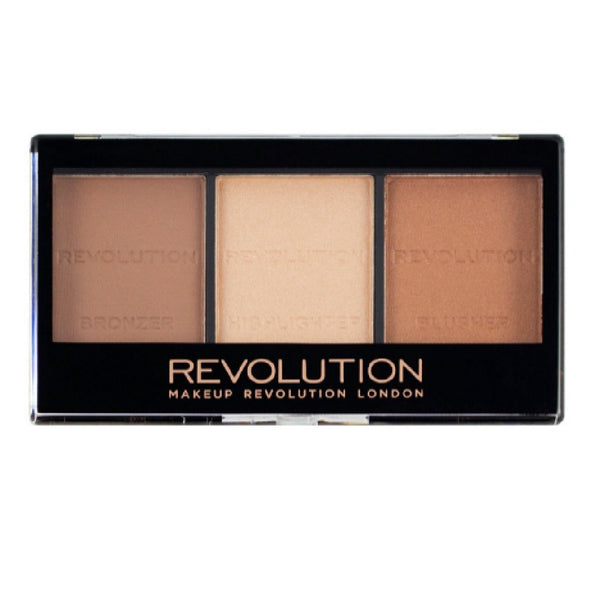 Makeup Revolution Beauty Ultra Contour Kit, Light Medium C04