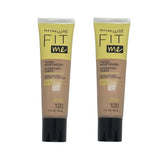 Pack of 2 Maybelline New York Fit Me Tinted Moisturizer, 120