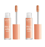 Pack of 2 NYX this is Milky Gloss Lipgloss, Milk & Hunny TIMG06