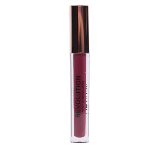 Makeup Revolution Beauty Lip Vinyl Intense Shine Lipgloss, Black Forest