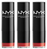 Pack of 3 NYX Lip Smacking Fun Colors Lipstick, Femme LSS643