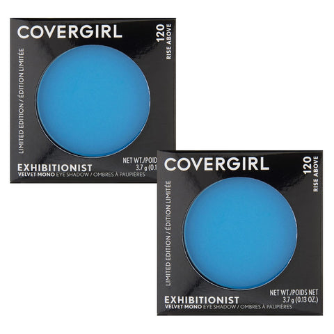 Pack of 2 CoverGirl Exhibitionist Velvet Mono Eye Shadow, Rise Above 120