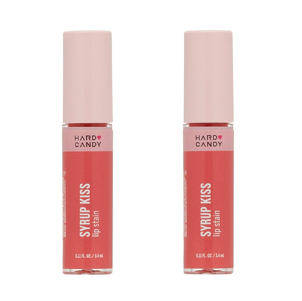 Pack of 2 Hard Candy Syrup Kiss Lip Stain, Peach Parfait 1771