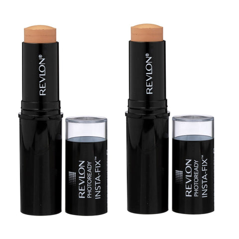 Pack of 2 Revlon Photoready Insta-Fix Makeup, Medium Beige 160