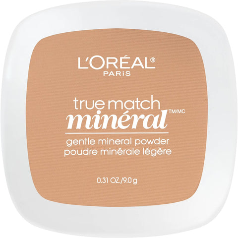 L'Oreal Paris True Match Gentle Mineral Powder, Sun Beige (w6-7/413)