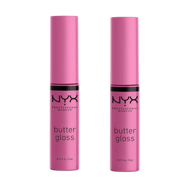 Pack of 2 NYX Butter Gloss, Merengue BLG04