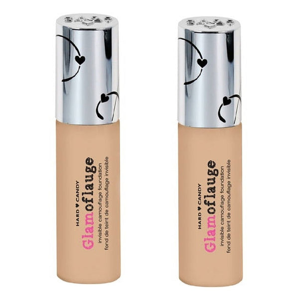 Pack of 2 Hard Candy Glamoflauge Foundation, Light Medium 934