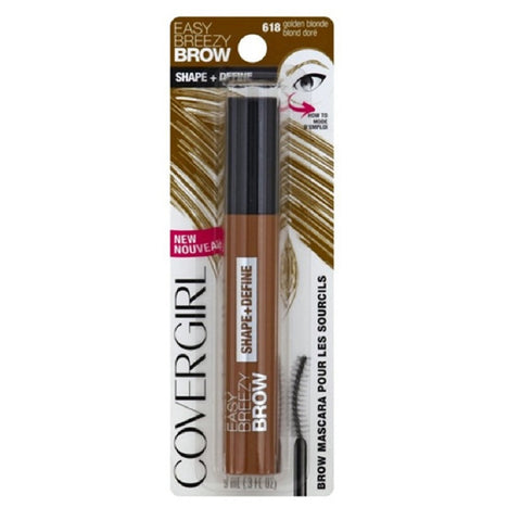 CoverGirl Easy Breezy Brow Shape & Define Mascara, Golden Blonde 618