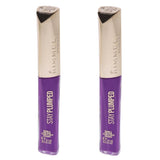 Pack of 2 Rimmel London Stay Plumped Lip Gloss, Showstopper 840