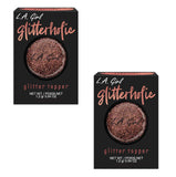 Pack of 2 L.A. Girl Glitterholic Glitter Topper, Electrify GGP458