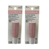 Pack of 2 CoverGirl Clean Fresh Tinted Lip Balm, Clear As Crystal 100