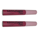 Pack of 2 NYX Lip Lingerie XXL Matte Liquid Lipstick, XXTended LXXL17