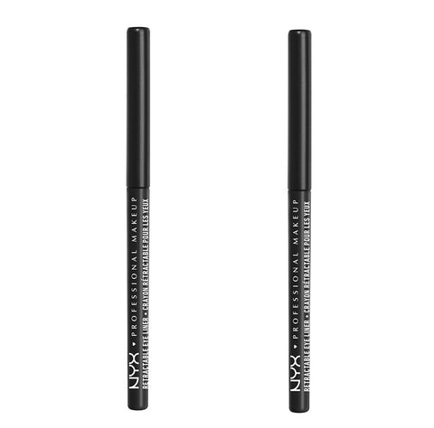 Pack of 2 NYX Professional Makeup Retractable Mechanical Eye Liner, Gray MPE10