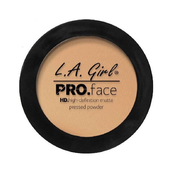 L.A. Girl PRO Face High Definition Matte Pressed Powder, Soft Honey GPP608