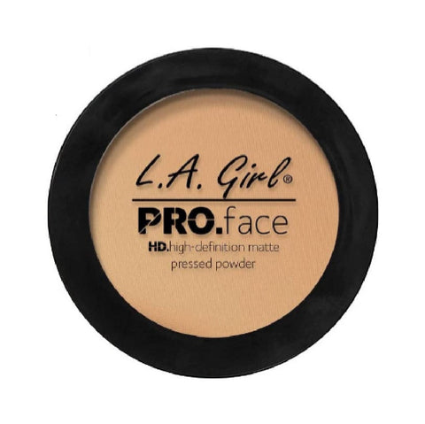 L.A. Girl PRO Face High Definition Matte Pressed Powder, Soft Honey GPP608