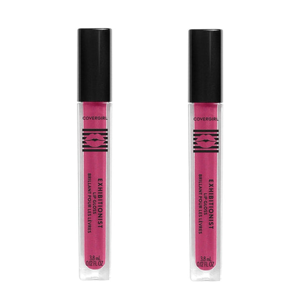 Pack of 2 CoverGirl Exhibitionist Lip Gloss, Gurrrlll 210