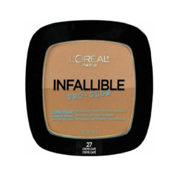 L'Oreal Paris Infallible Pro Glow Lasting Glow Powder, Creme Cafe 27
