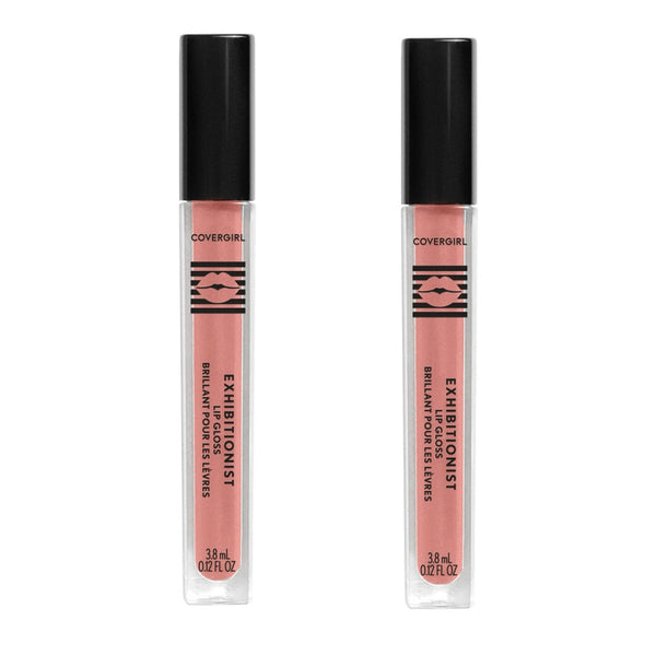 Pack of 2 CoverGirl Exhibitionist Lip Gloss, Tiger Eye 150