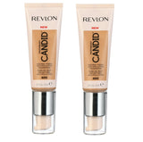 Pack of 2 Revlon PhotoReady Candid Natural Finish Foundation, Macadamia 400