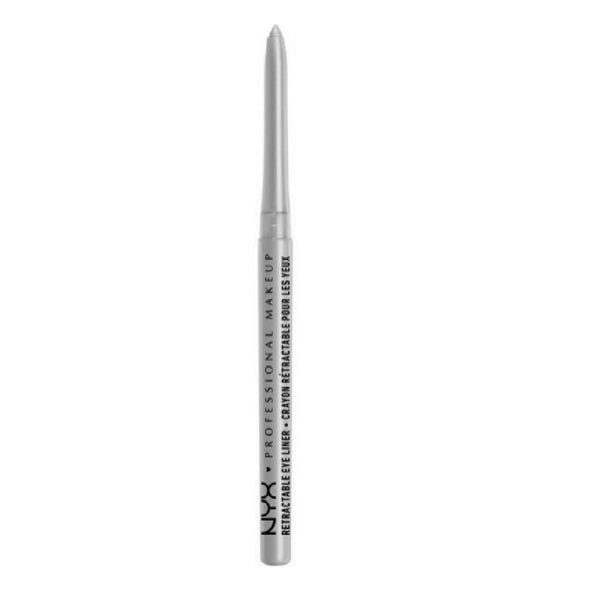 NYX Professional Makeup Retractable Mechanical Eye Liner, Silver MPE05
