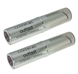 Pack of 2 CoverGirl Outlast Longwear Lipstick, Vixen Violet 940
