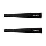 Pack of 2 CoverGirl Easy Breezy Brow Fill + Shape + Define Powder , Black 800