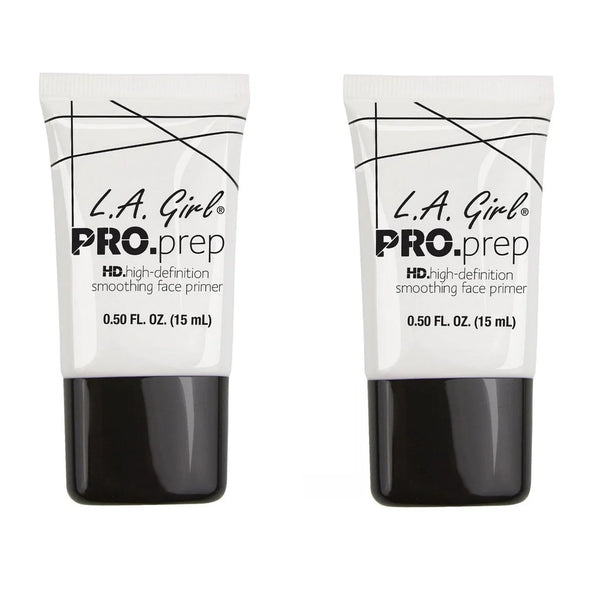 Pack of 2 L.A. Girl PRO Prep High Definition Smoothing Face Primer, Clear GFP949