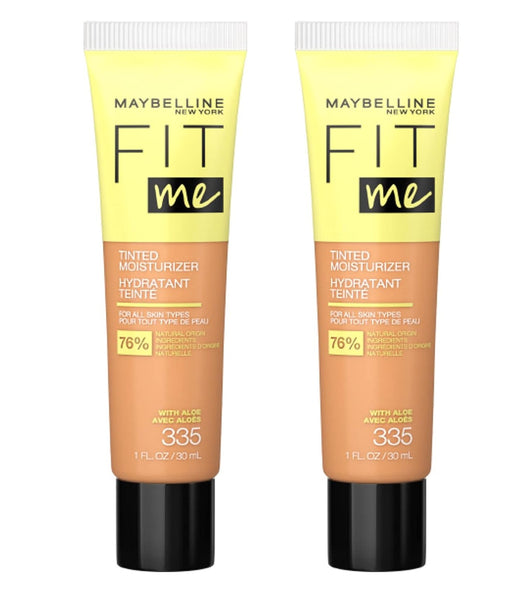 Pack of 2 Maybelline New York Fit Me Tinted Moisturizer, 335