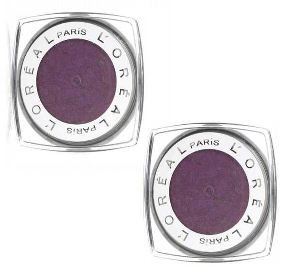 Pack of 2 L'Oreal Paris Infallible 24HR Shadow, Perpetual Plum 555