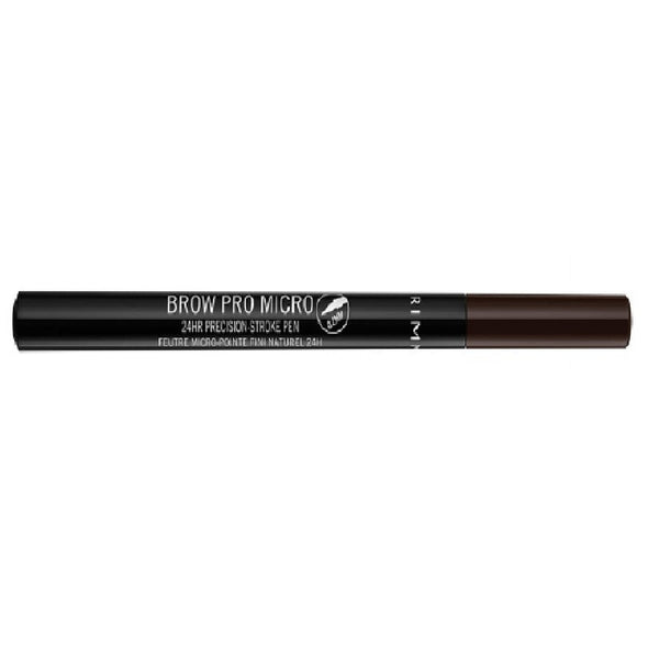 Rimmel Brow Micro Pro 24HR Precision Stroke Pen, Dark Brown 004