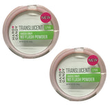 Pack of 2 Hard Candy Sheer Envy No Flash Powder, Translucent 1795