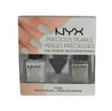 NYX Precious Pearls Nail Polish Set, White Pearl PP02
