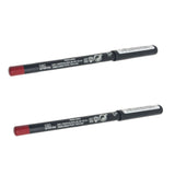 Pack of 2 Rimmel Lasting Finish Lip Liner, Bitten Red 580