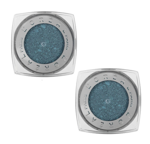 Pack of 2 L'Oreal Paris Infallible 24HR Shadow, Timeless Blue Spark 760